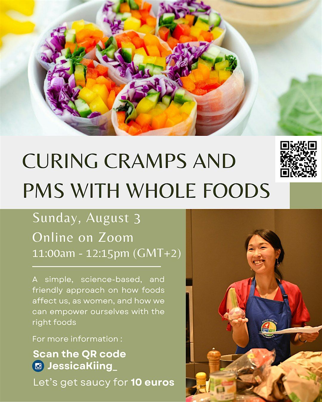Curing cramps and PMS with whole foods, 3 August | Event in Paris | AllEvents