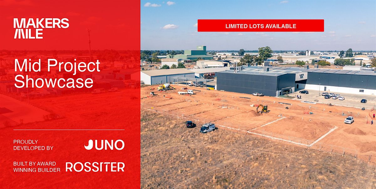 Mid Project Showcase at Makers Mile, 17 August | Event in Shepparton | AllEvents