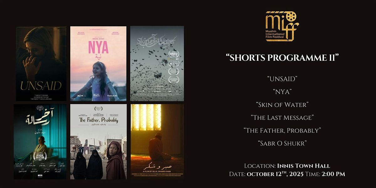 SHORTS PROGRAMME II - Presented by MIFF, 12 October | Event in Toronto | AllEvents