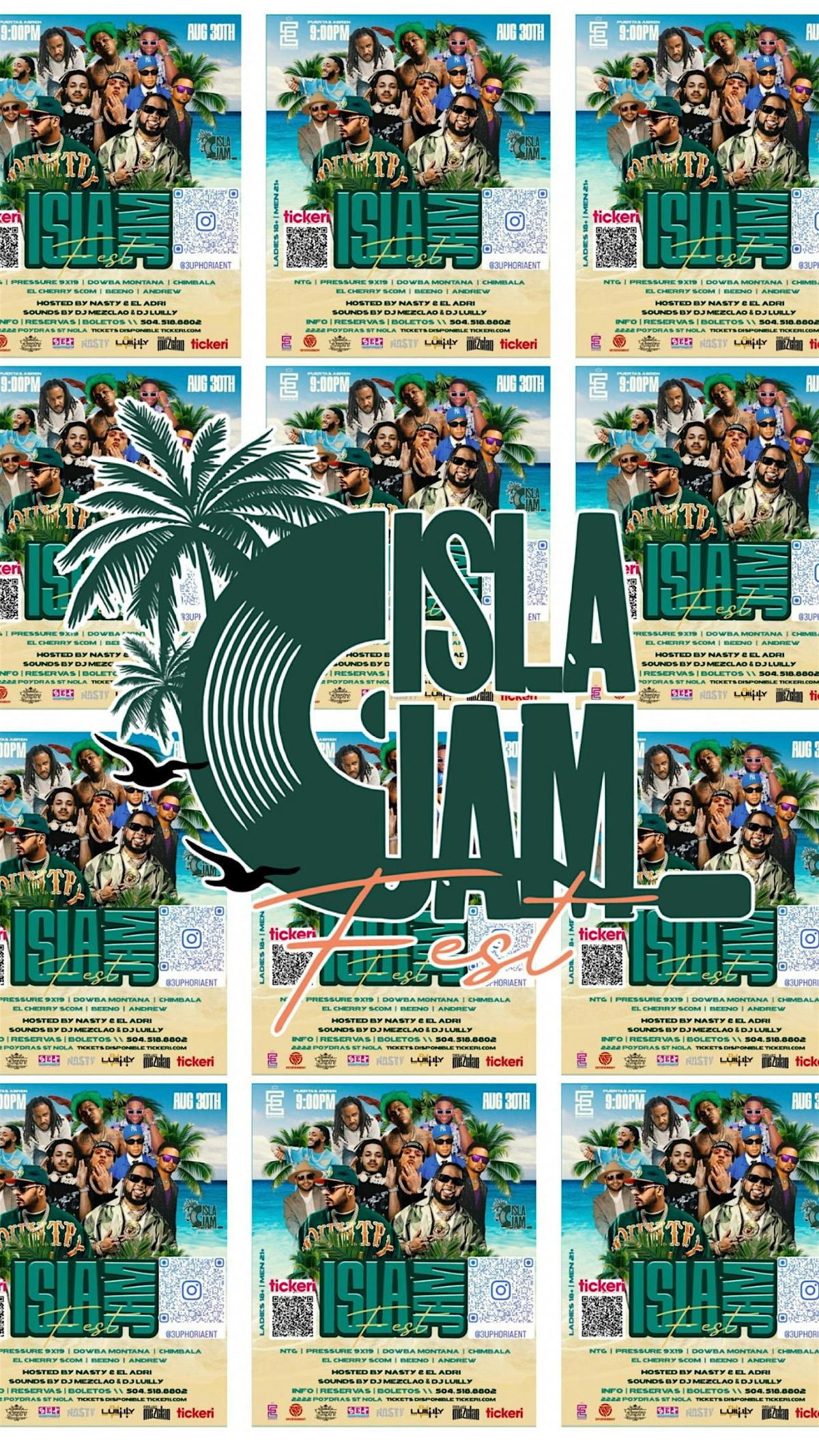 MAMAZOTAS TAKEOVER OFFICIAL ISLA JAM FEST AFTER PARTY, 31 August | Event in New Orleans | AllEvents