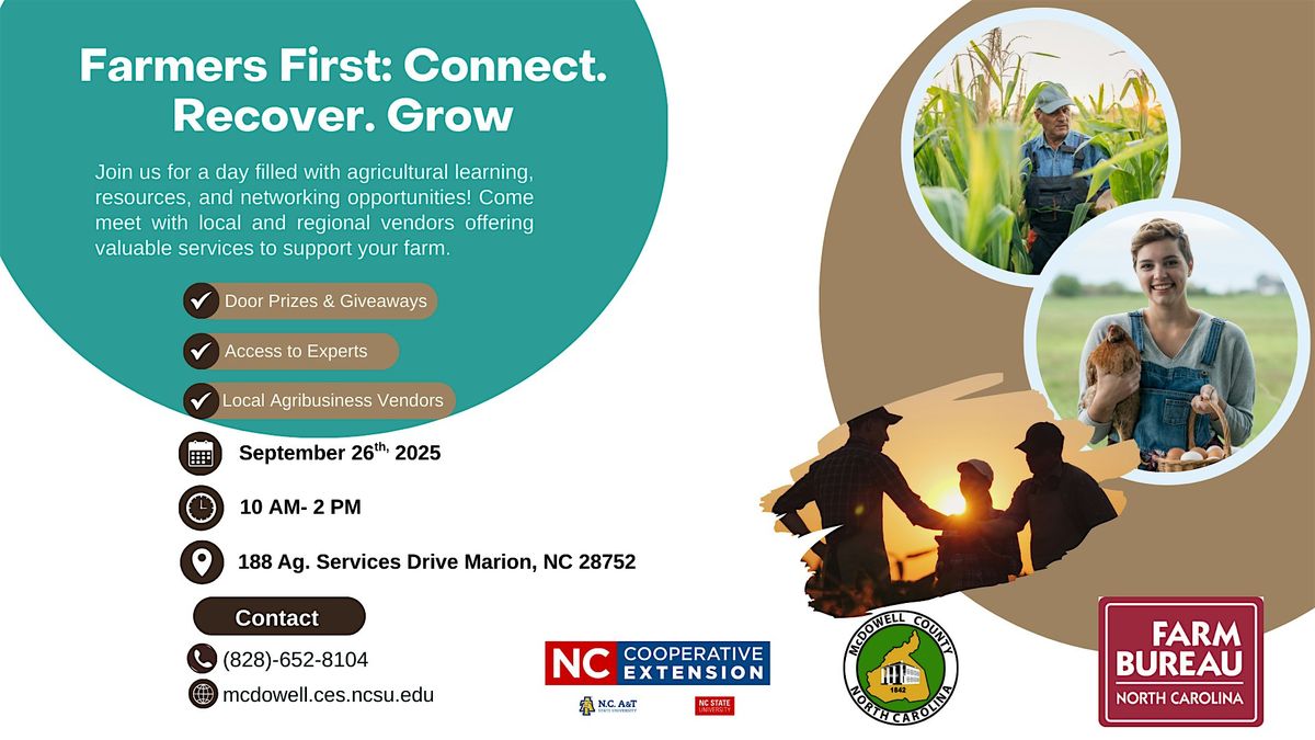 Farmers First: Connect. Recover. Grow., 26 September | Event in Marion | AllEvents