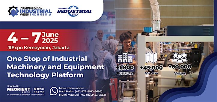 Indonesia International Industry Week, 4 June | Event in North Jakarta | AllEvents