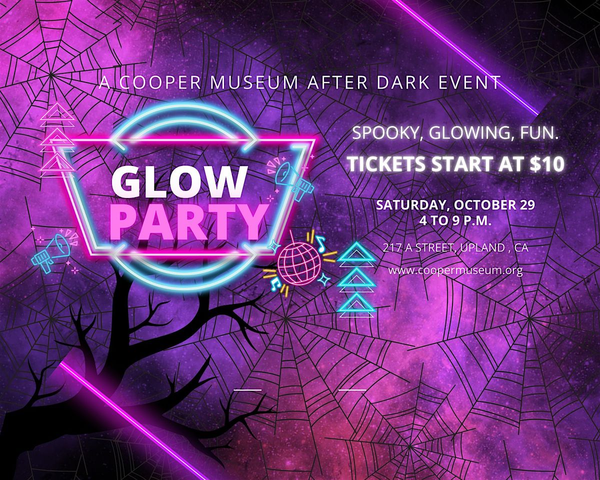 Glow Party, 25 October | Event in Upland | AllEvents