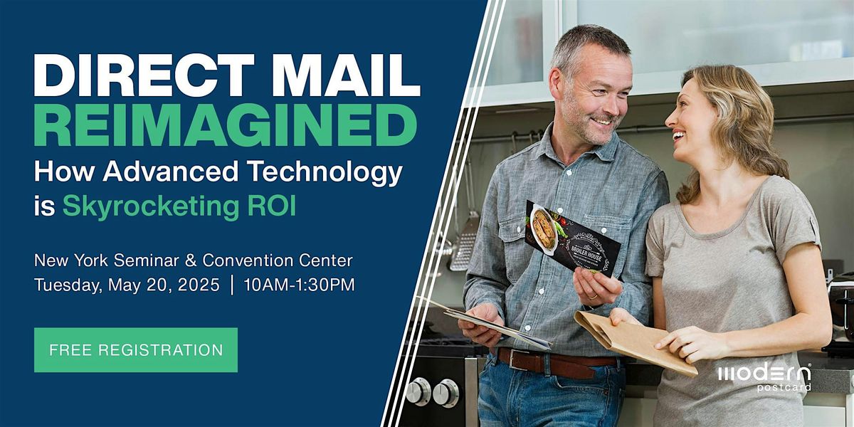Direct Mail Reimagined: How Advanced Technology Is Skyrocketing ROI, 20 May | Event in New York | AllEvents