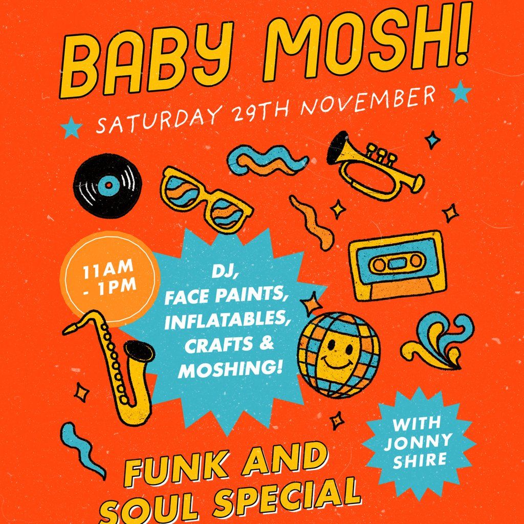 Baby Mosh - Funk and Soul Special, 29 November | Event in Manchester | AllEvents
