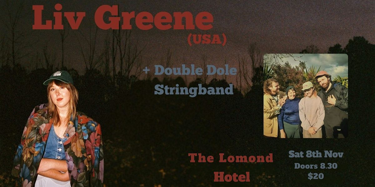 Liv Greene & The Double Dole Stringband at The Lomond Hotel, 8 November | Event in Brunswick East | AllEvents