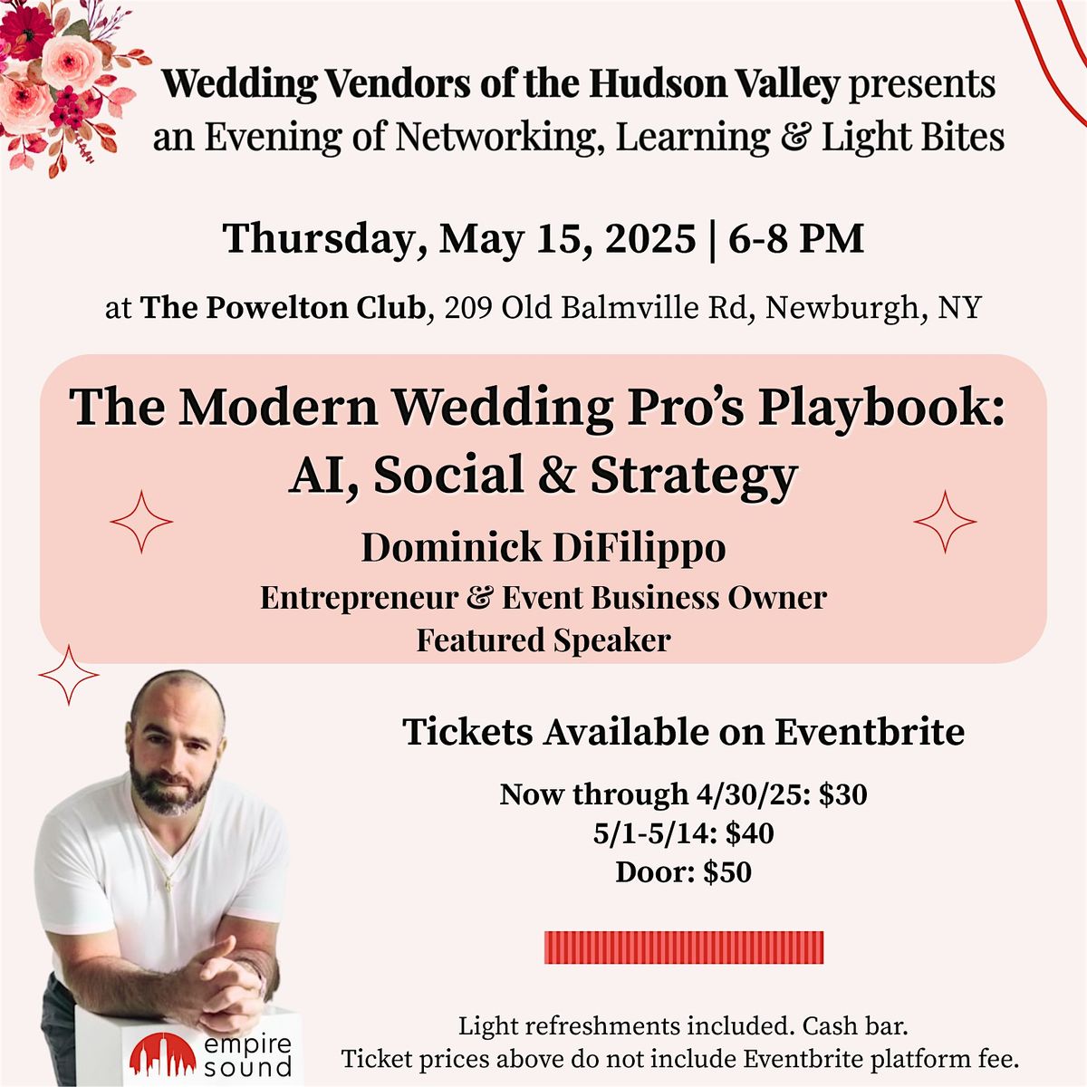 The Modern Wedding Pro's Playbook: AI, Social & Strategy, 15 May | Event in Newburgh | AllEvents