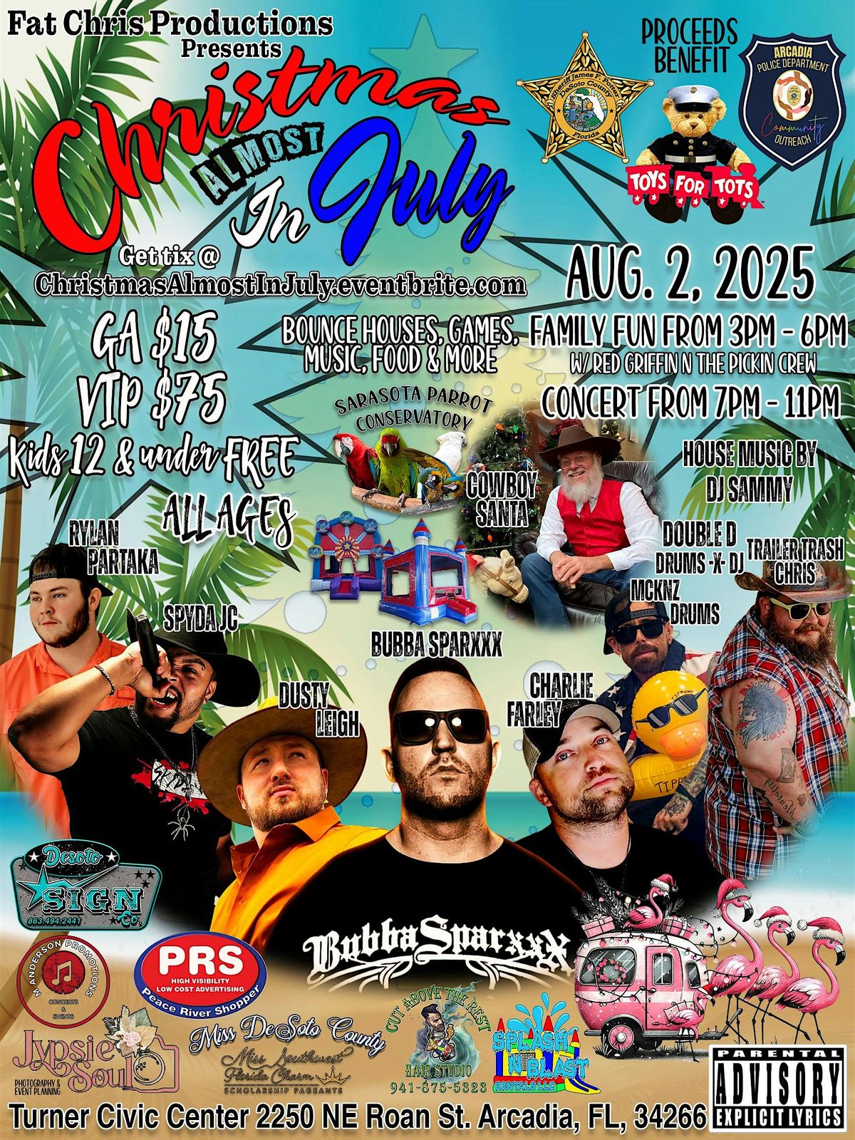 Christmas Almost In July, 2 August | Event in Arcadia | AllEvents
