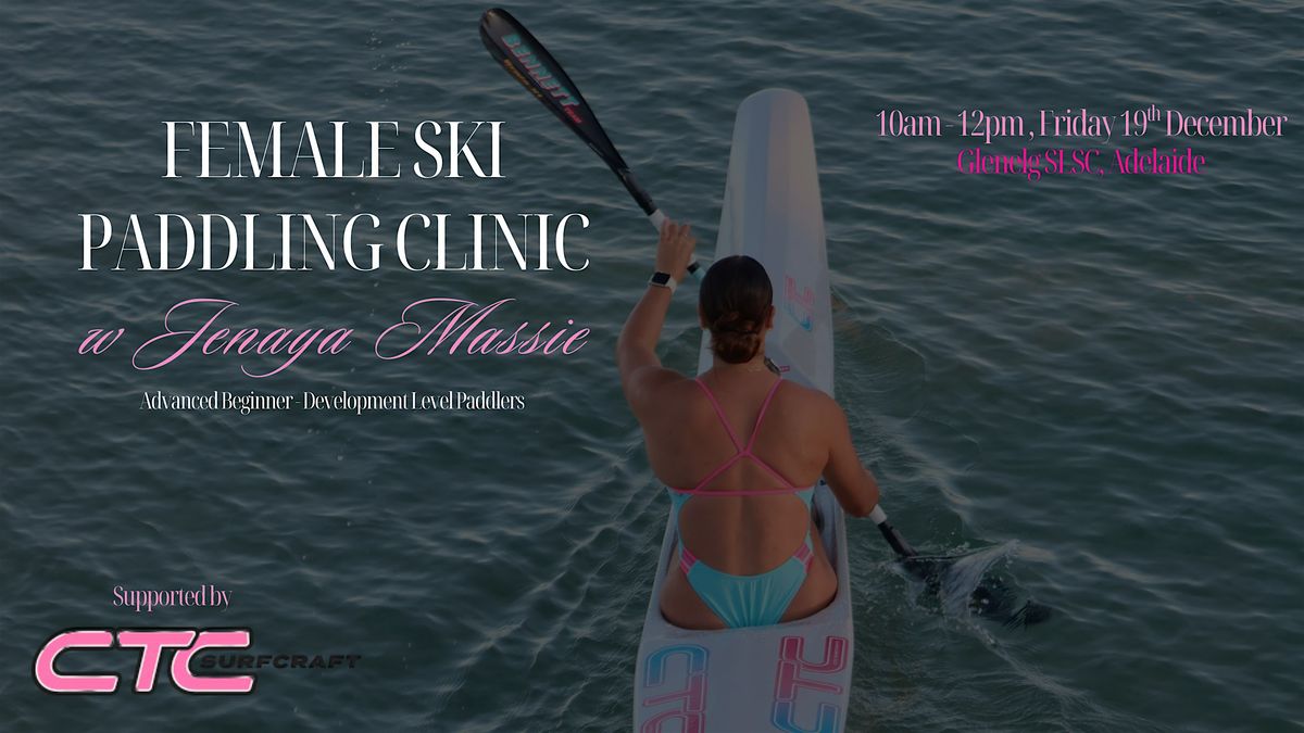 Female Ski Paddling Clinic w Jenaya Massie, 19 December | Event in Glenelg | AllEvents