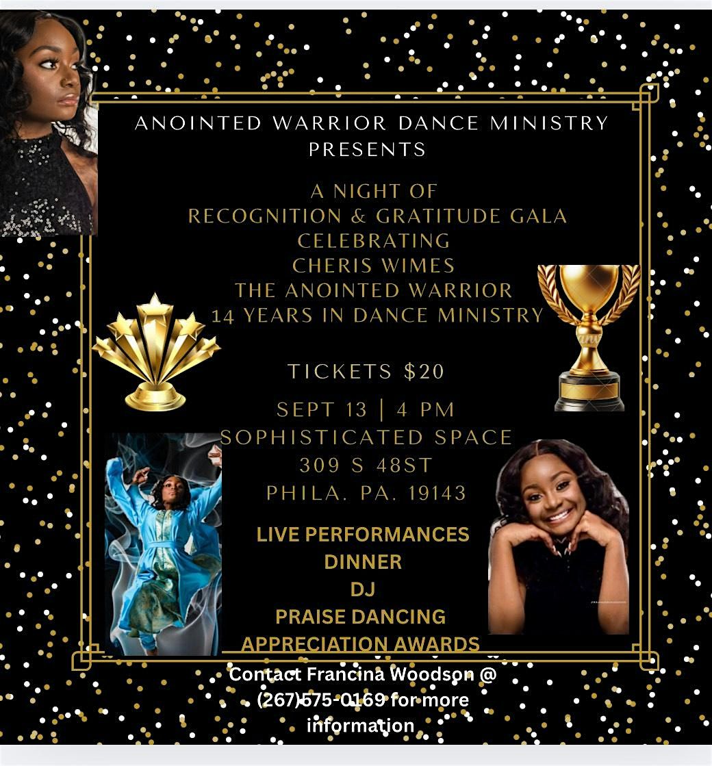 A NIGHT OF RECOGNITION & GRATITUDE GALA, 13 September | Event in Philadelphia | AllEvents