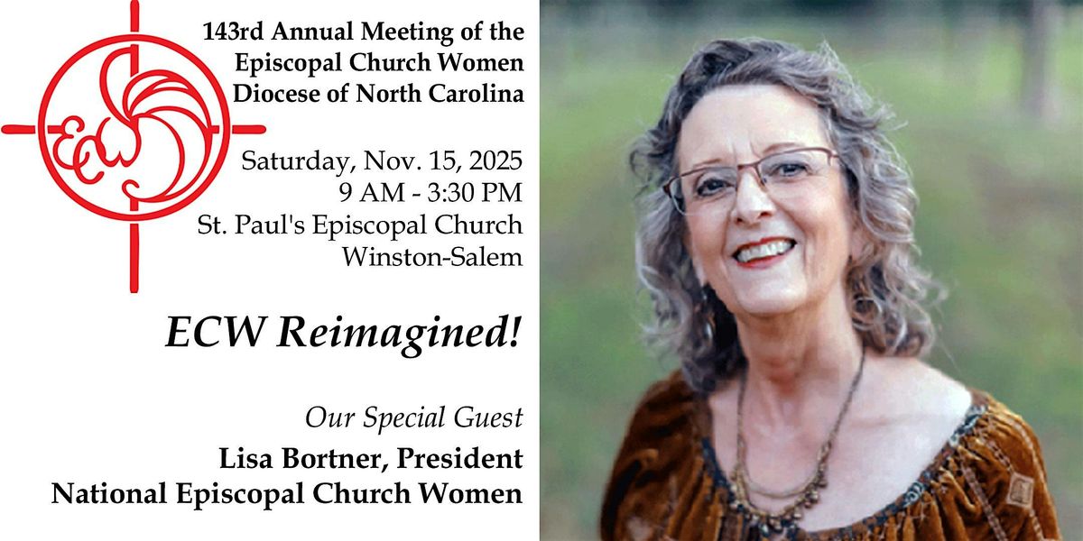 ECW-NC 2025 Annual Meeting (in-person), 15 November | Event in Winston-Salem | AllEvents