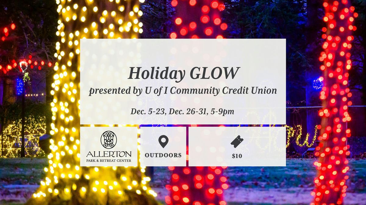 Holiday GLOW presented by U of I Community Credit Union, 7 December | Event in Monticello | AllEvents