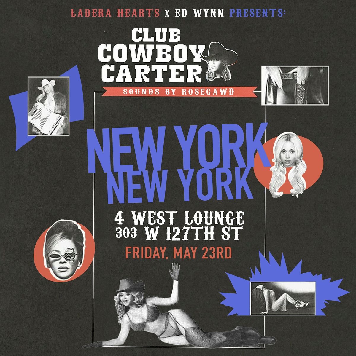 CLUB COWBOY CARTER  (NEW YORK), 23 May | Event in New York | AllEvents