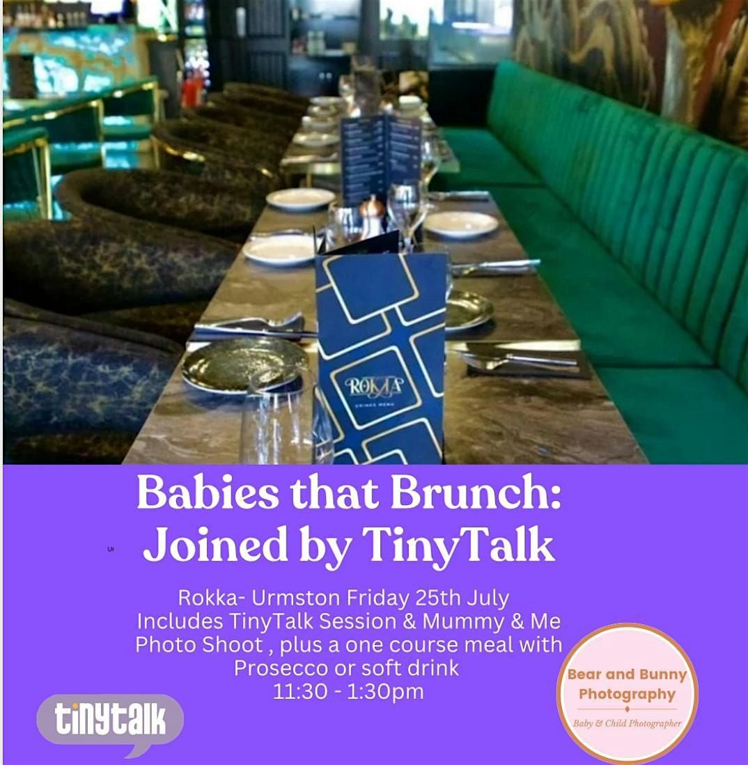 Babies That Brunch & TinyTalk session, 25 July | Event in Urmston | AllEvents