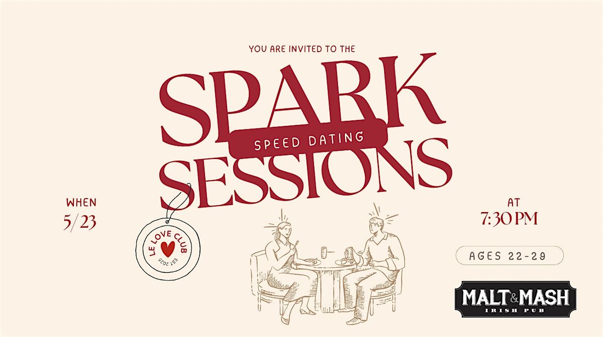 Spark Sessions: Modern Speed Dating Event (Ages 22-29), 23 May | Event in Sacramento | AllEvents