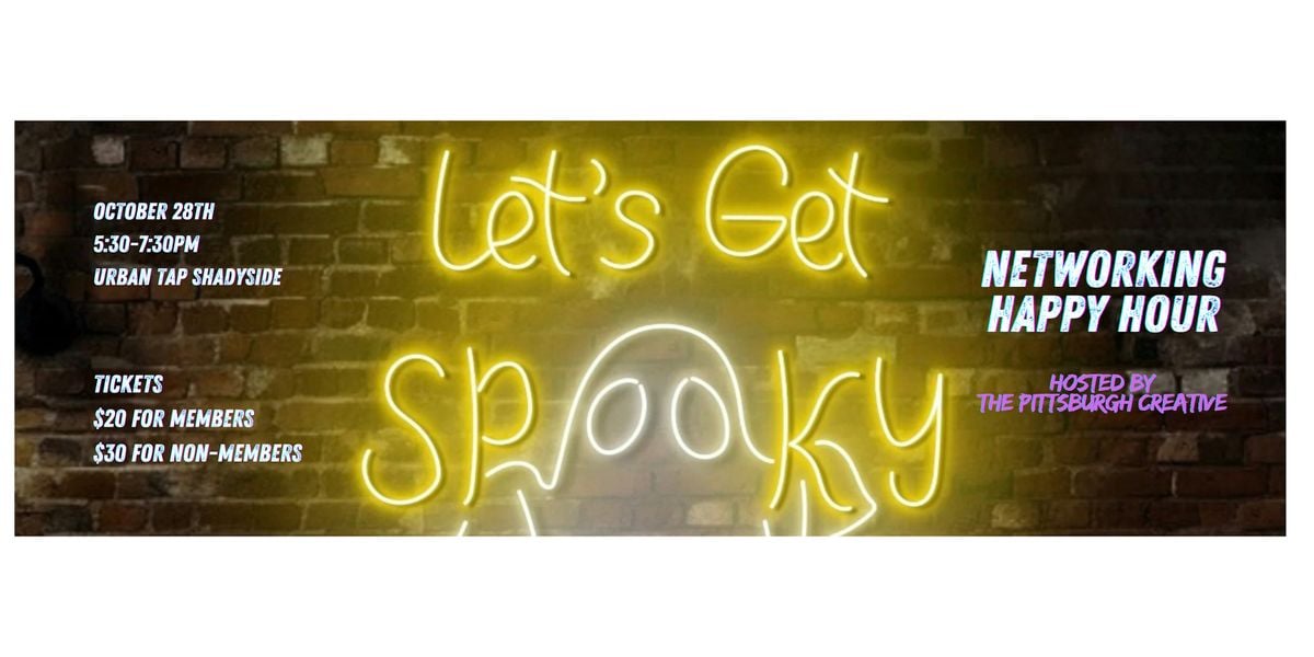 Spooky Networking Happy Hour, 28 October | Event in Pittsburgh | AllEvents