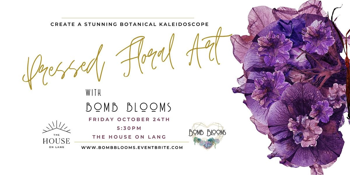 Fall Pressed Floral Art Workshop at The House on Lang, 24 October | Event in Orlando | AllEvents