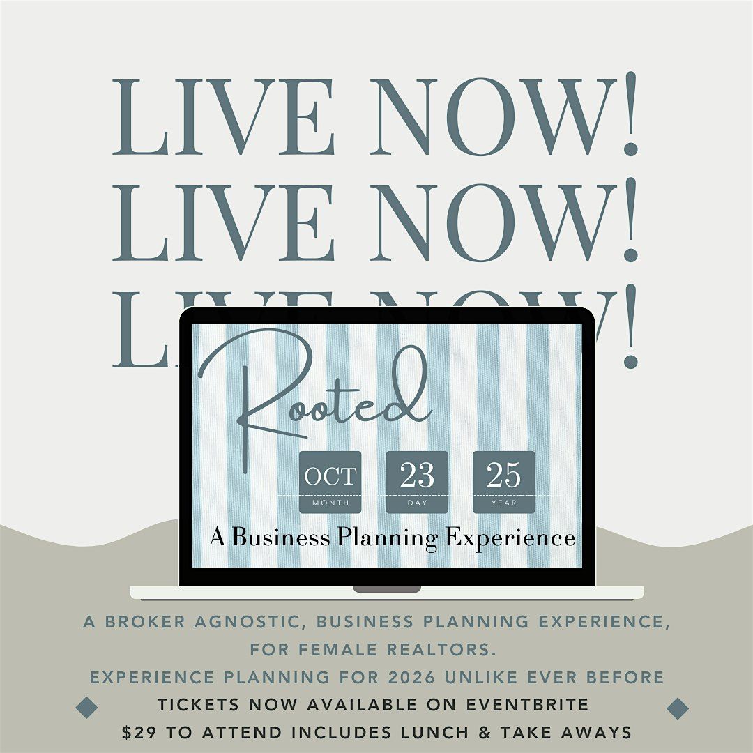 Rooted Reset: A Business Planning Experience Oct.23rd, 23 October | Event in Plano | AllEvents