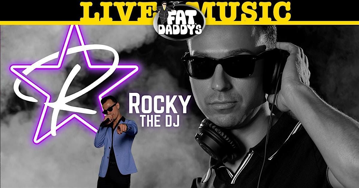 Rocky the DJ - Live on the Patio!, 30 August | Event in Mansfield | AllEvents