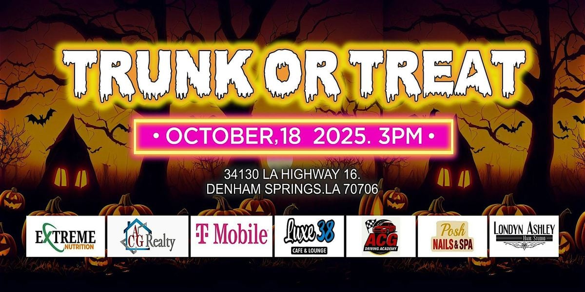 TRUNK OR TREAT - WATSON, LA, 18 October | Event in Denham Springs | AllEvents