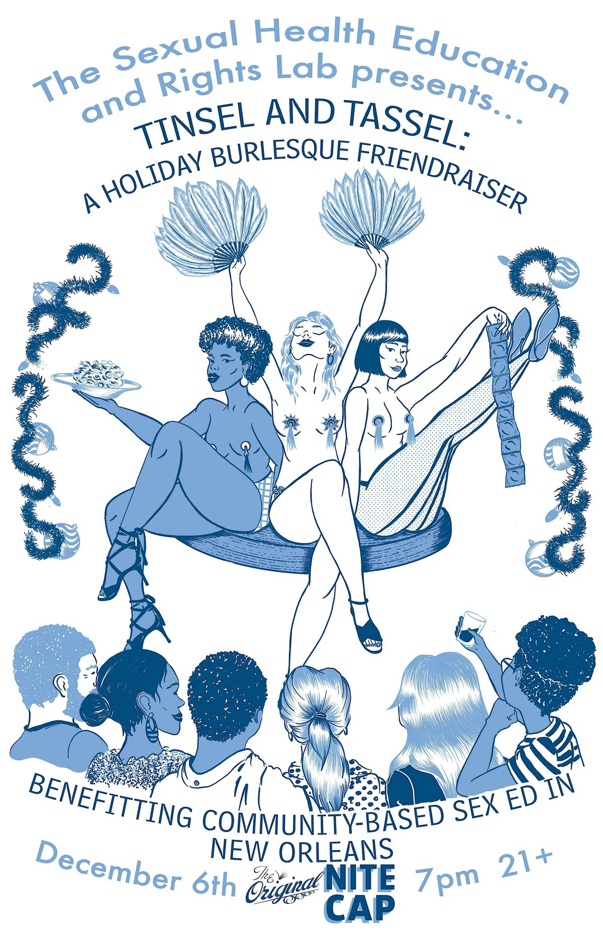 Tinsel and Tassel, 6 December | Event in New Orleans | AllEvents
