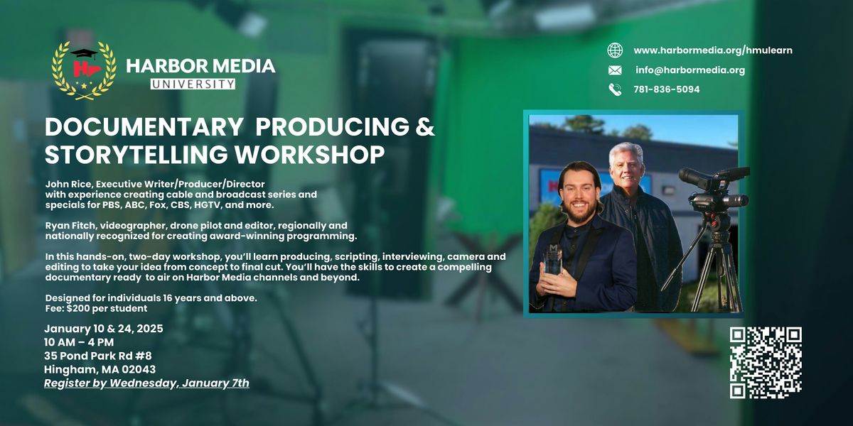 Documentary Producing & Storytelling Workshop