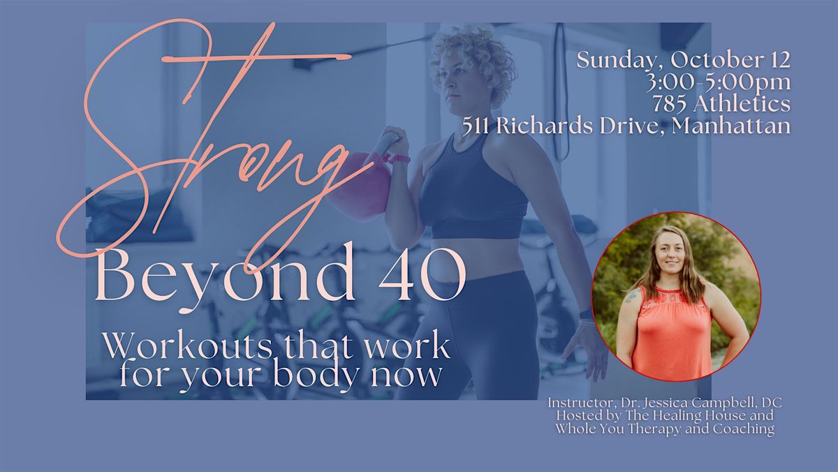 Strong Beyond 40: Workouts and Strength Training for Your Body Now, 12 October | Event in Manhattan | AllEvents