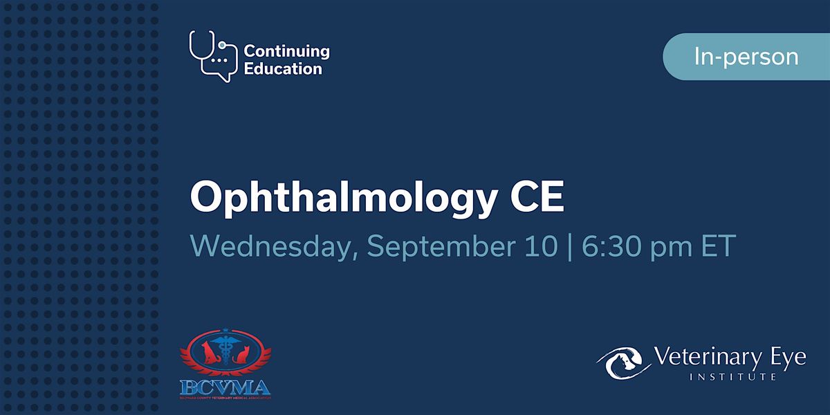 VEI Deerfield Beach Ophthalmology CE, 10 September | Event in Plantation | AllEvents