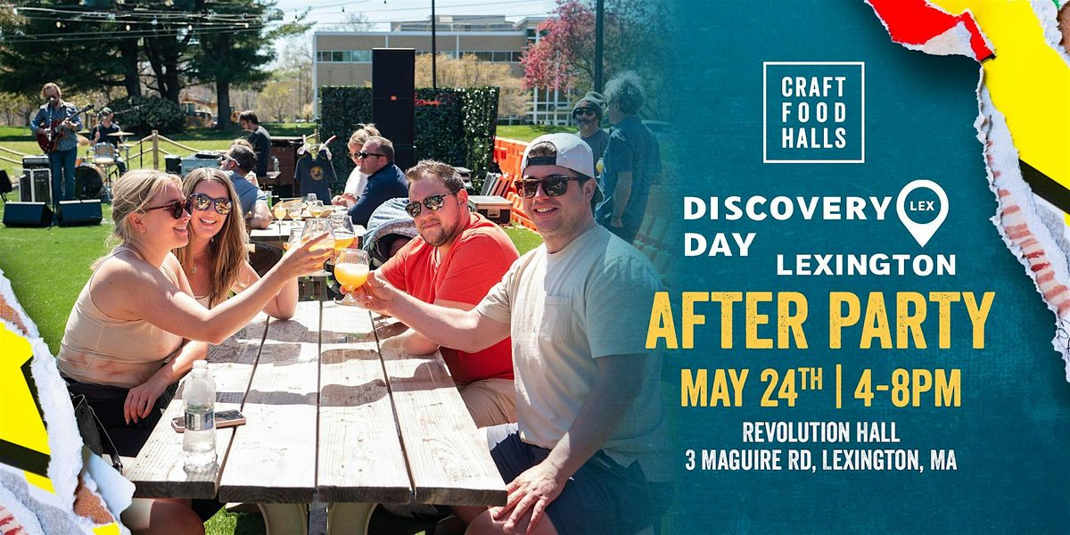 Lexington Discovery Day After Party at Revolution Hall!, 24 May | Event in Lexington | AllEvents