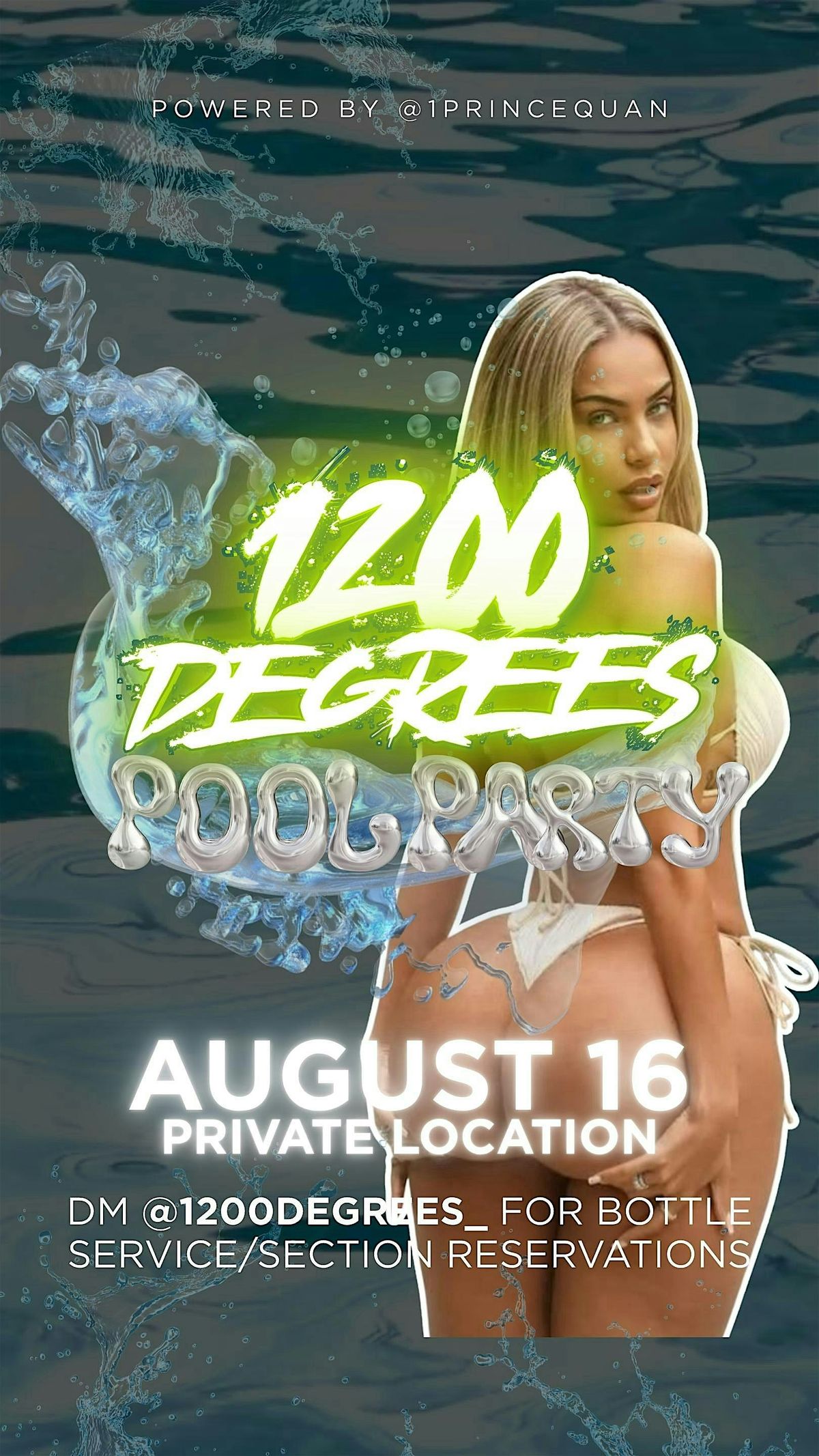 1200 DEGREES POOL PARTY, 16 August | Event in Egg Harbor Township | AllEvents