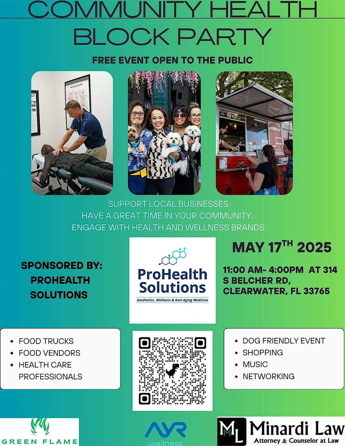Community Health Block Party - Dog Friendly, 17 May | Event in Clearwater | AllEvents