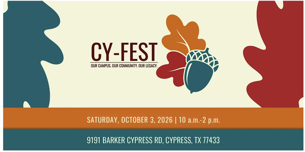 Cy-Fest 2026, 3 October | Event in Cypress | AllEvents