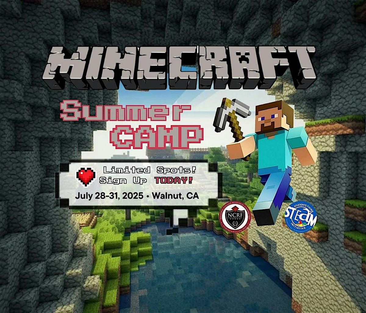 Minecraft Summer Camp – Build, Play & Learn!, 28 July | Event in Walnut | AllEvents