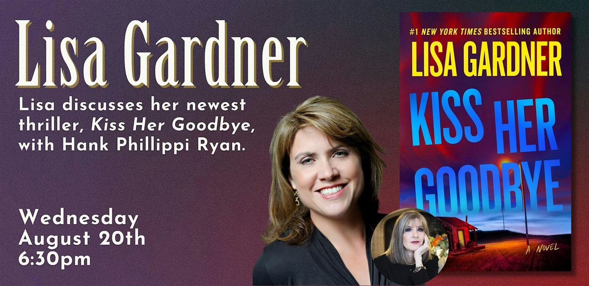 Lisa Gardner with Hank Phillippi Ryan, 20 August | Event in Plainville | AllEvents