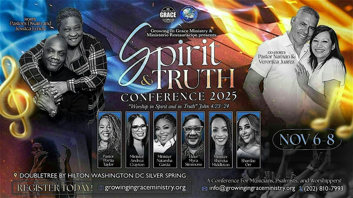 2026 Spirit & Truth Conference, 30 April | Event in Silver Spring | AllEvents