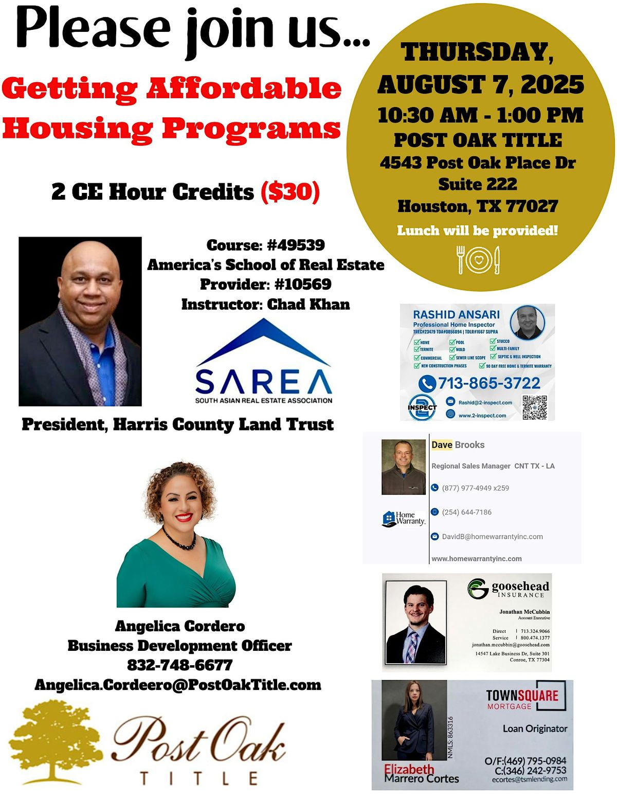 GETTING AFFORDABLE HOUSING PROGRAMS | Event in Houston | AllEvents