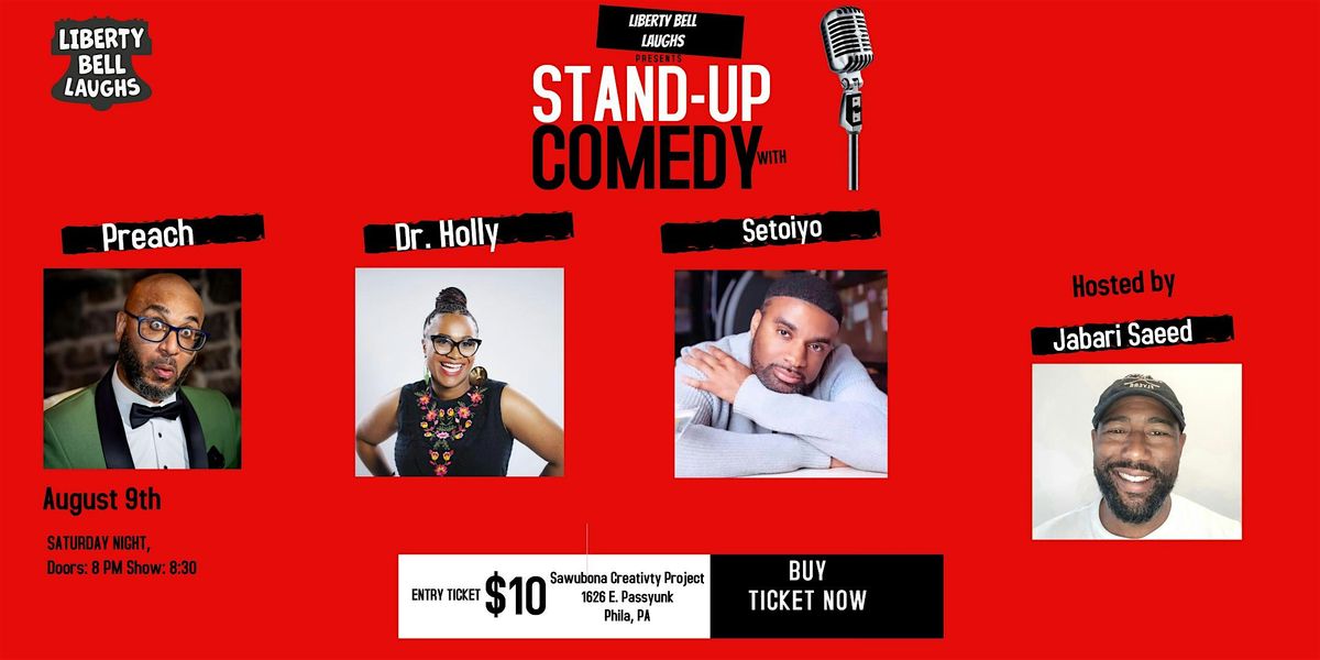 Liberty Bell Laughs Standup Comedy Show, 9 August | Event in Philadelphia | AllEvents