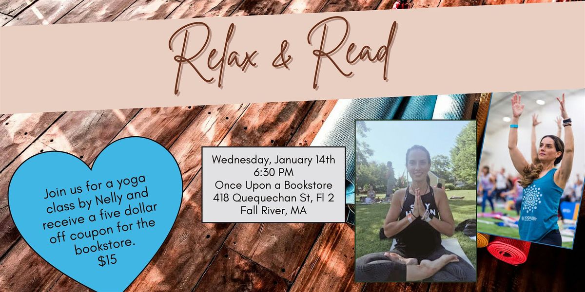 Relax & Read, 14 January | Event in Fall River | AllEvents
