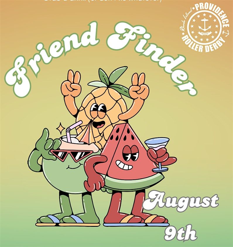 Friend finder, 3 September | Event in Providence | AllEvents