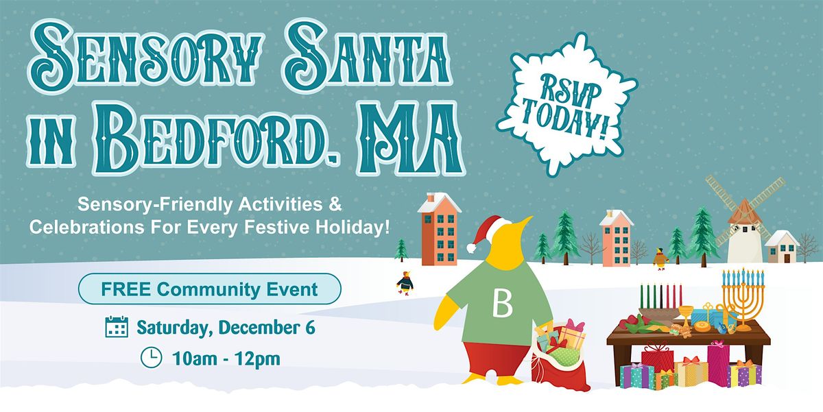 Bierman Autism Centers FREE Annual Sensory Santa in Bedford!, 6 December | Event in Bedford | AllEvents