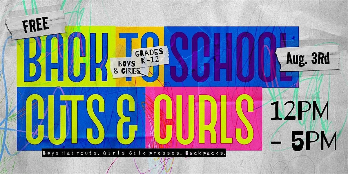 Cuts & Curls Back To School Drive, 3 August | Event in Bartlett | AllEvents