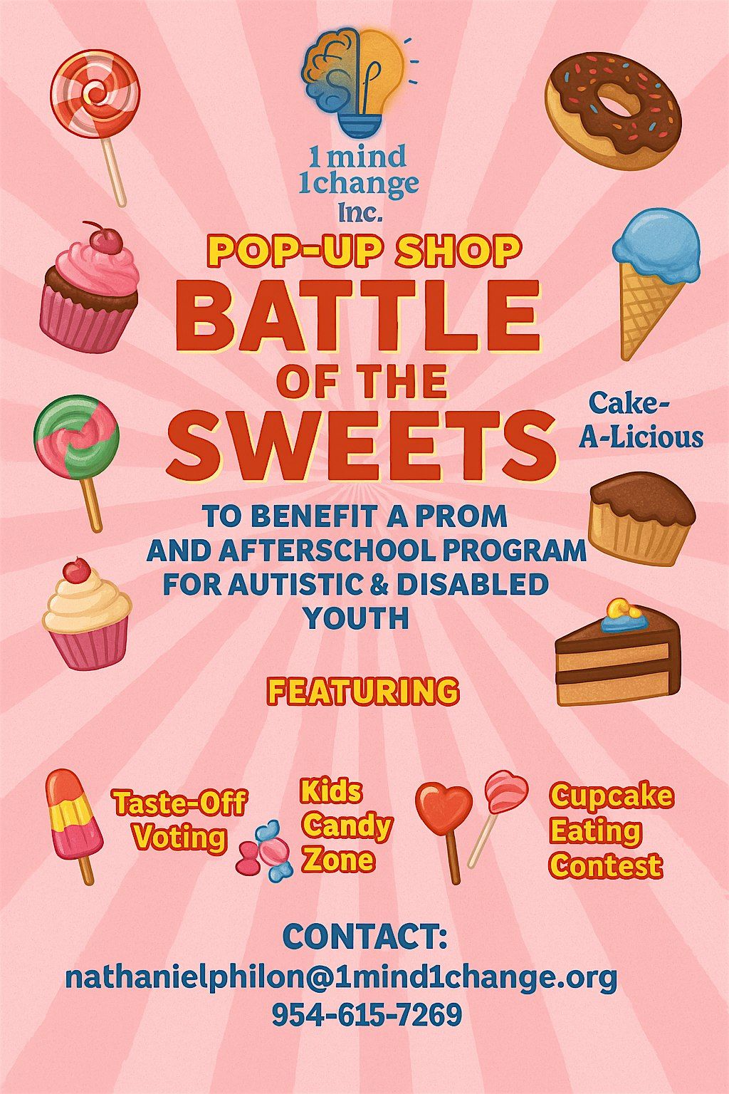 1 St Annual Battle Of The Sweets, 25 October | Event in North Miami | AllEvents