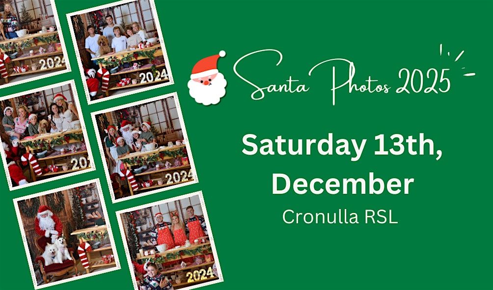 2025 SANTA PHOTOS - CRONULLA RSL (December 13th), 13 December | Event in Cronulla | AllEvents