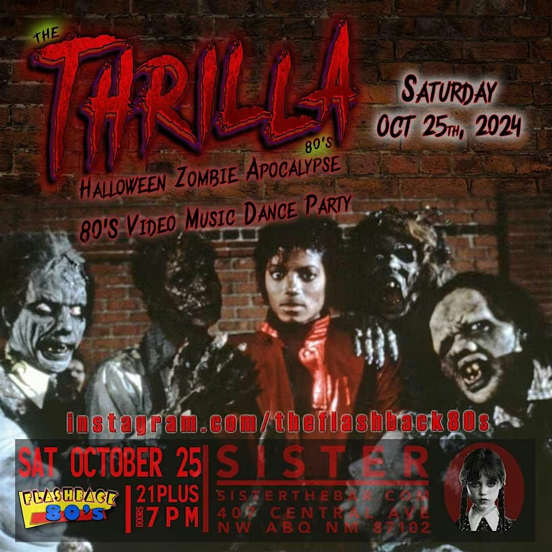 The Thrilla 80’s Halloween, Zombie, Apocalypse, 25 October | Event in Albuquerque | AllEvents