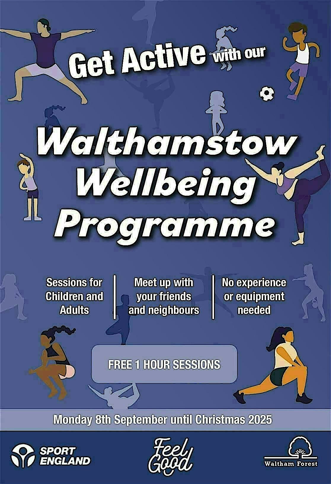 Walthamstow Wellbeing Programme  - Central Library  E17  Roller Skate, 5 December | Event in London | AllEvents