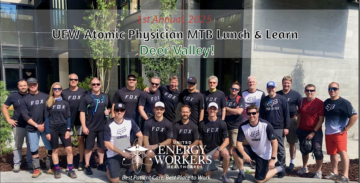UEW Atomic Physician Mountain Bike Lunch & Learn, 7 June | Event in Park City | AllEvents