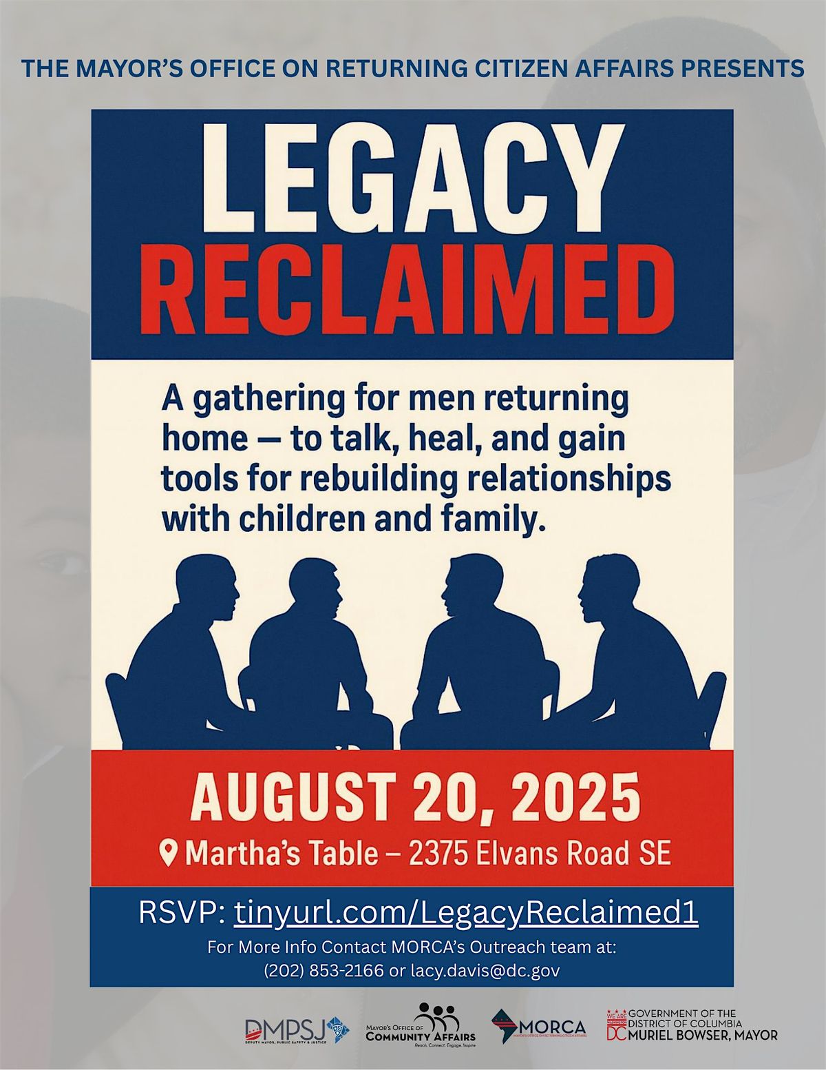 MORCA: Legacy Reclaimed, 20 August | Event in Washington | AllEvents