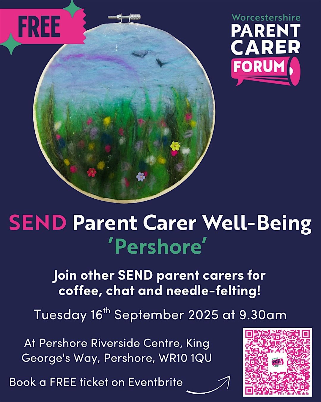SEND Parent Carer Well-Being Pershore, 16 September | Event in Pershore | AllEvents