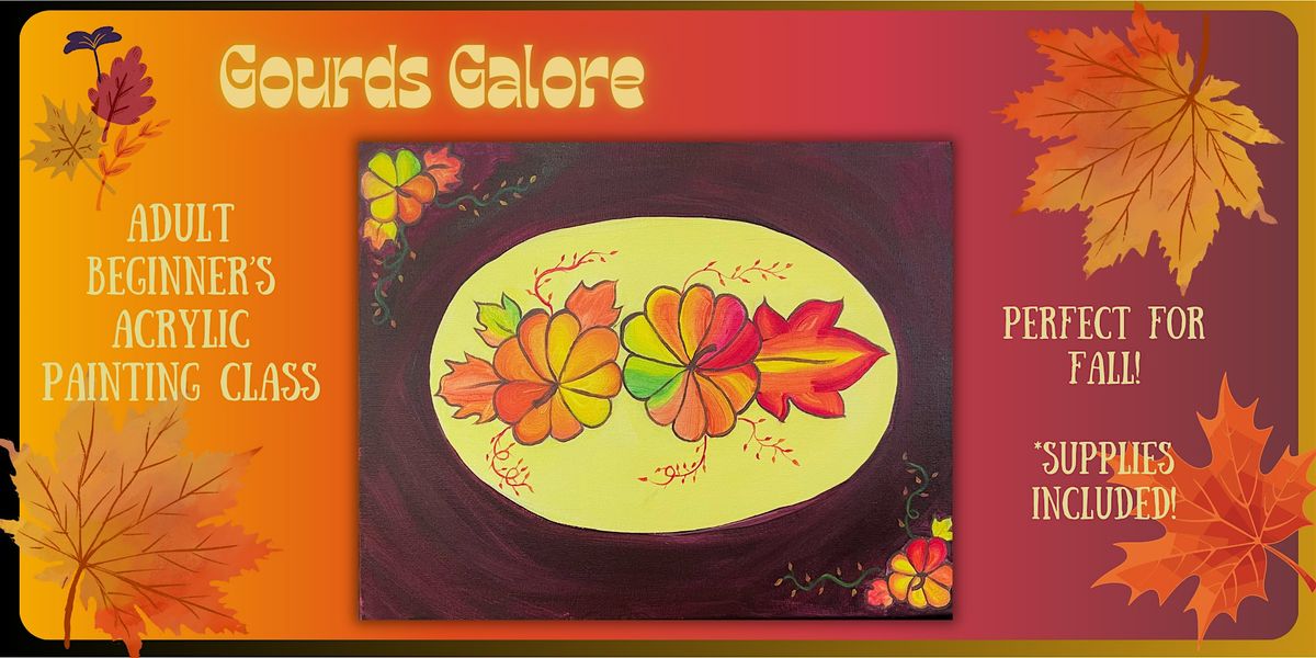 RemainReal Hosts: Gourds Galore - An Acrylic Painting Class!, 21 September | Event in Denver | AllEvents