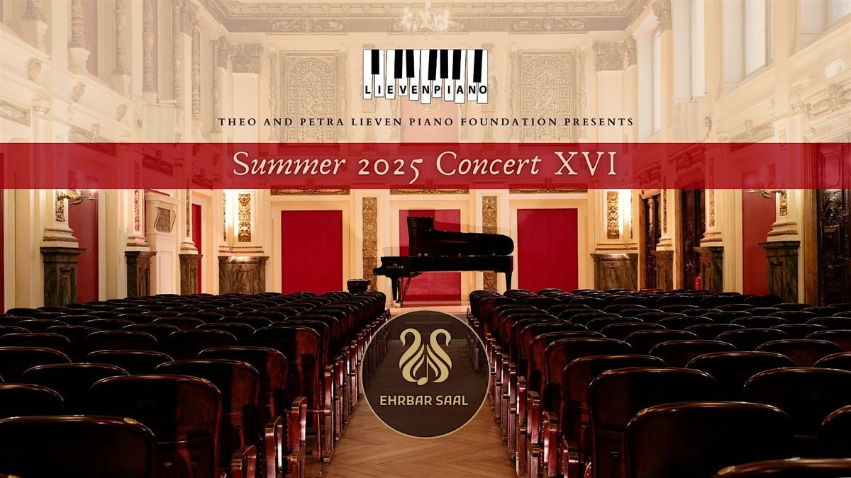Lieven Piano Foundation at Ehrbar Saal, 17 August | Event in Wien | AllEvents
